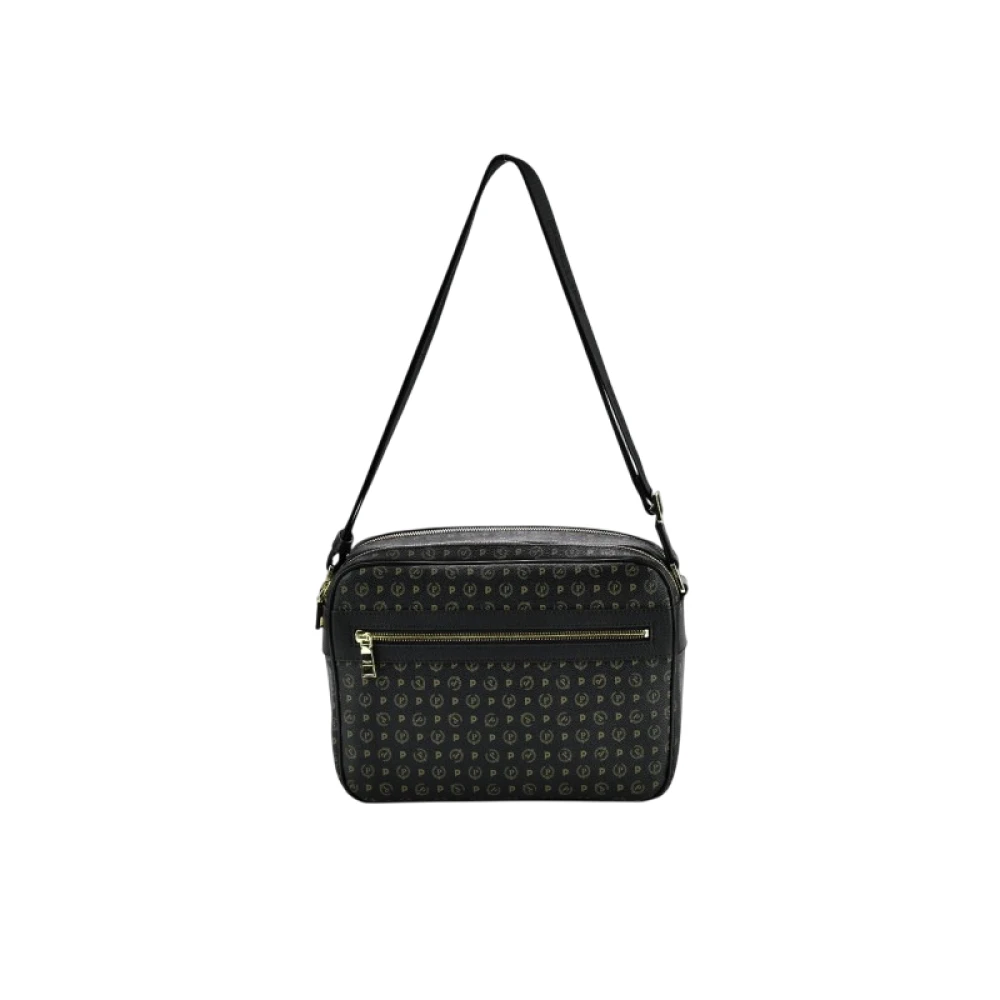 Pollini Donna Nero - Borsa A Tracolla Heritage Con Tasca Esterna - Bags - One Size