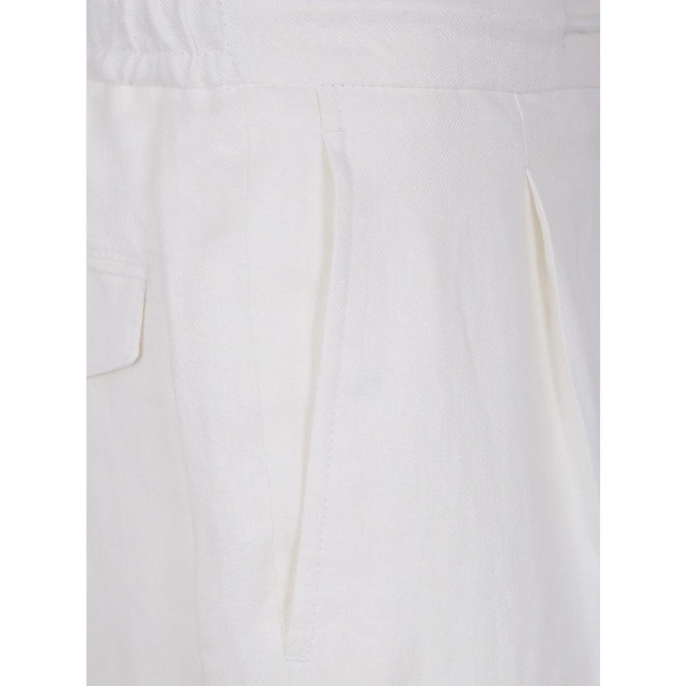 Barba Napoli Casual Roma Trousers White Heren