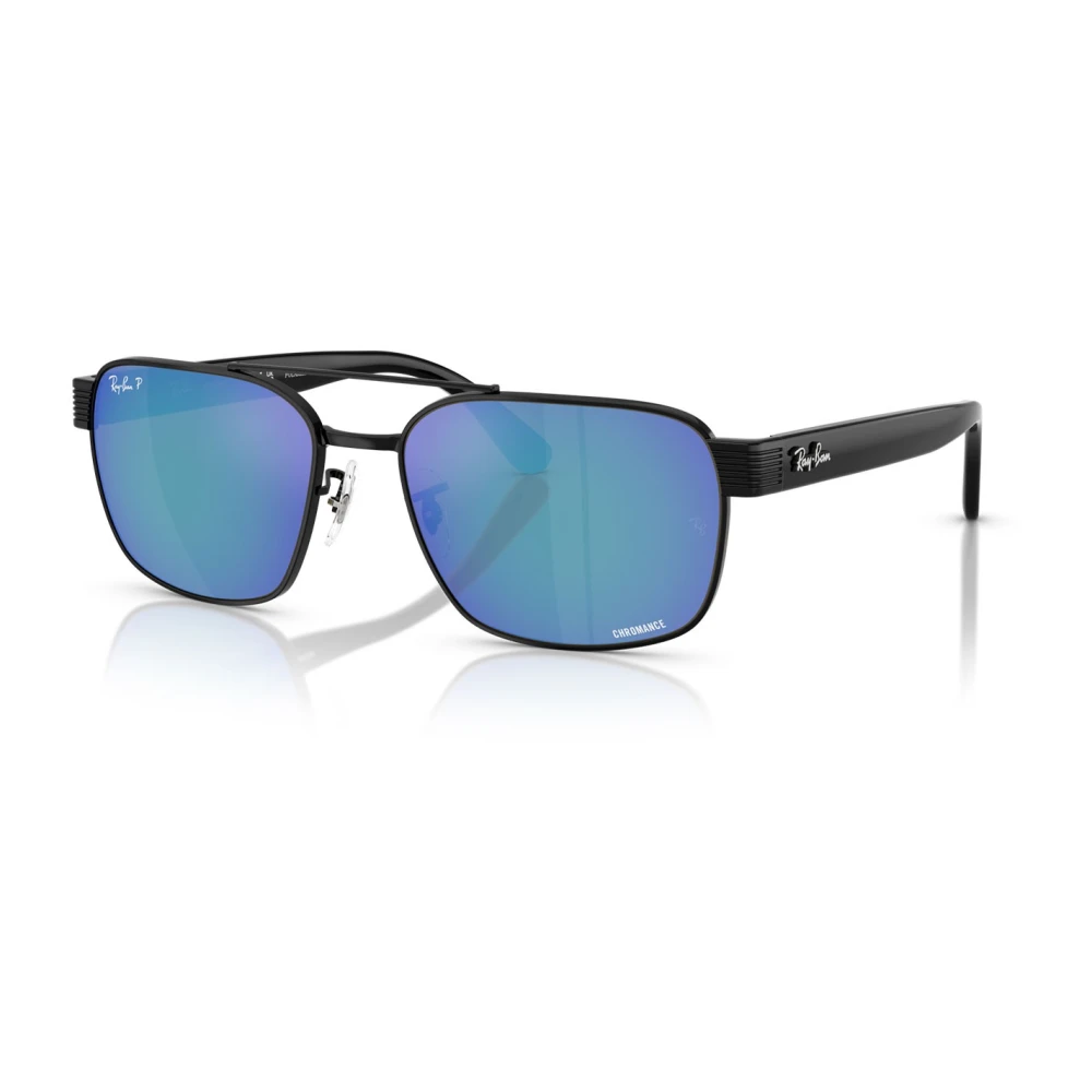 Ray Ban Lunettes De Soleil Chromance Unisex Accessoires Noir 61 Mm
