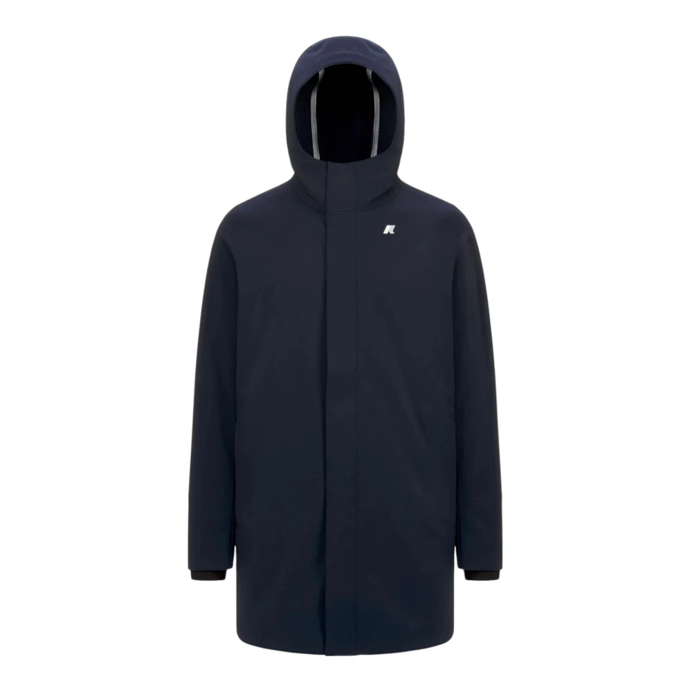 K-Way Uomo Blu Cappotti, S, New,