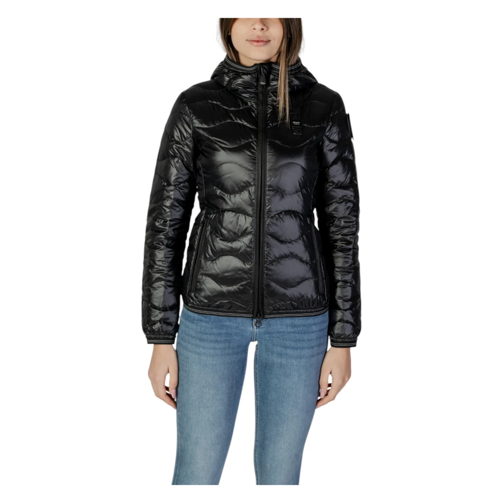 Blauer Lente Zomer Dames Donsjassen Collectie Black Dames