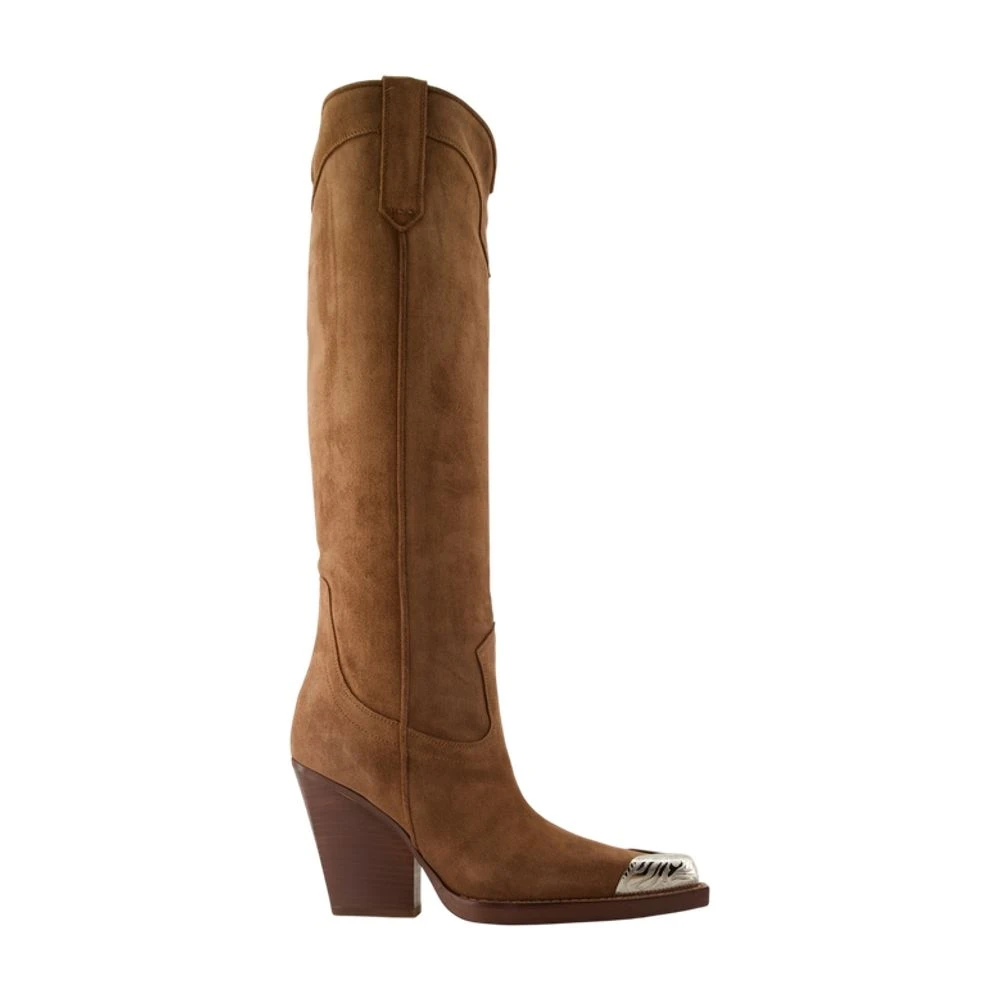 Paris Texas Women's Brown Cowboy & Biker Boots, 4 Uk, Leather Boots - El Dorado