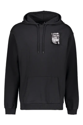 Hoodie med förstörd effekt