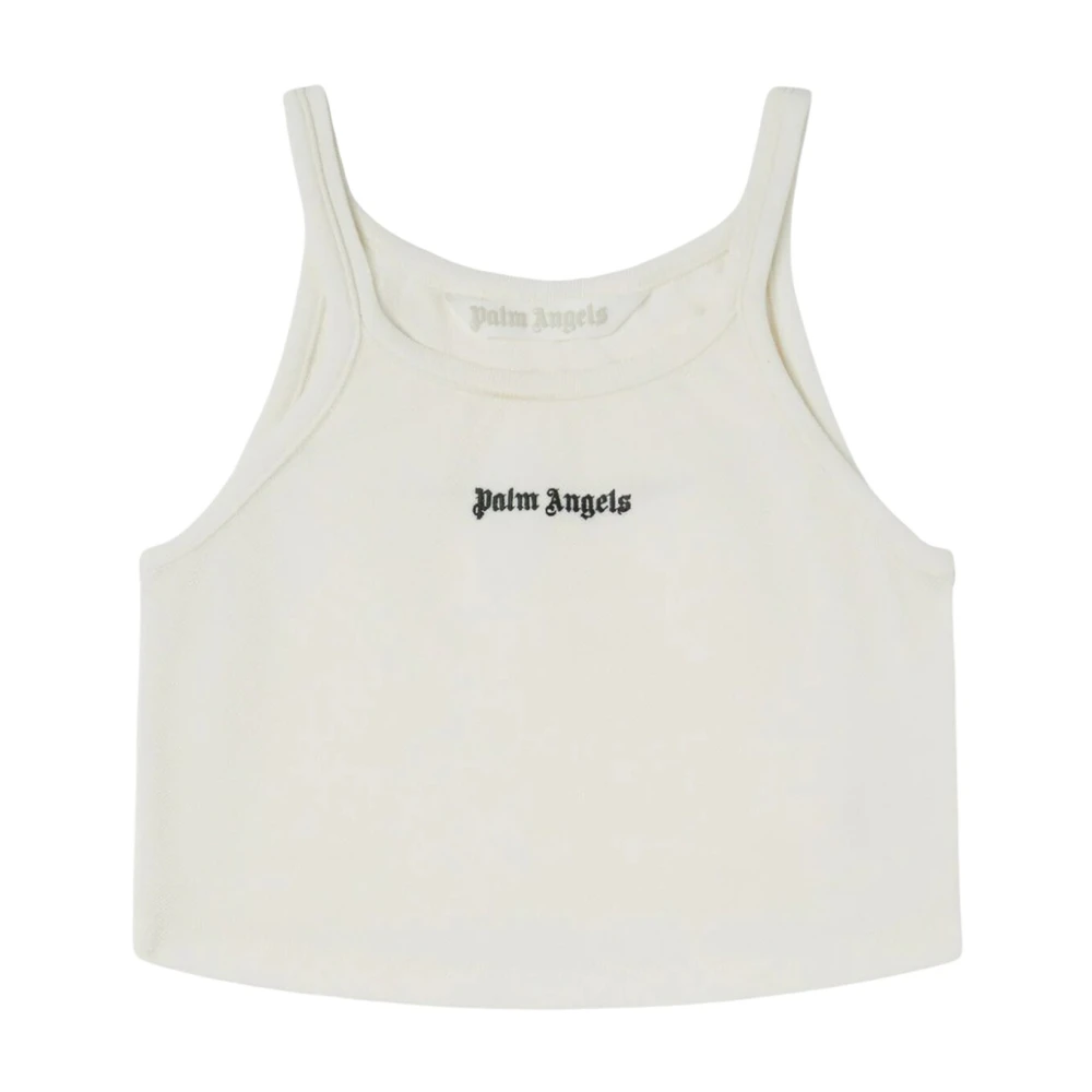Palm Angels Donna Bianco - Top Senza Maniche - Tops - Xs