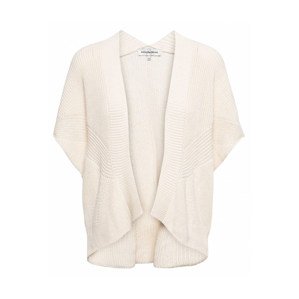 &Co Woman Zachte gebreide cardigan Beige Dames