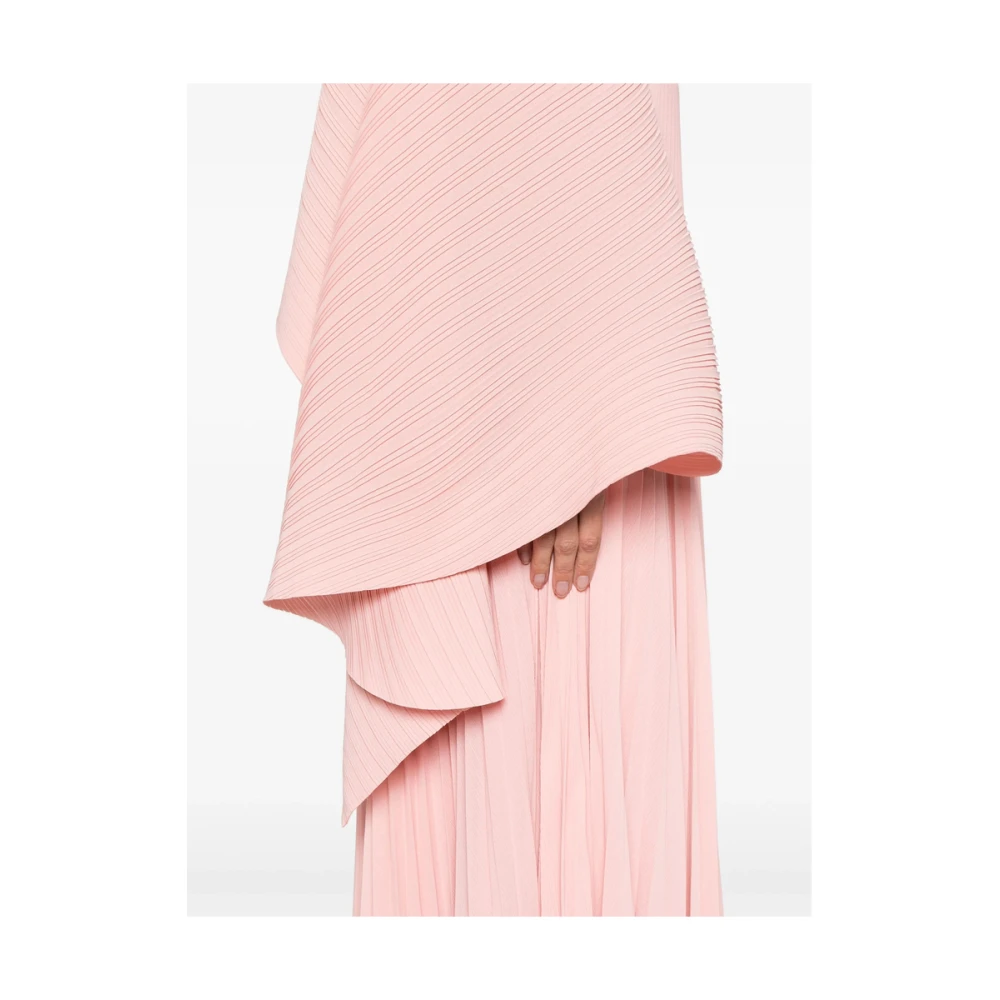 Solace London Bubblegum Roze One-Shoulder Jurk Pink Dames