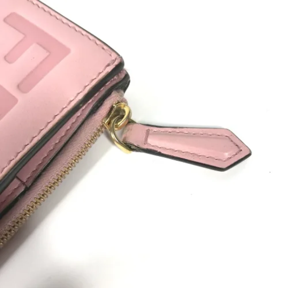 Fendi Vintage Pre-owned Leather wallets Pink Dames