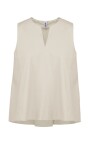 blouse-sans-manches-en-melange-de-coton