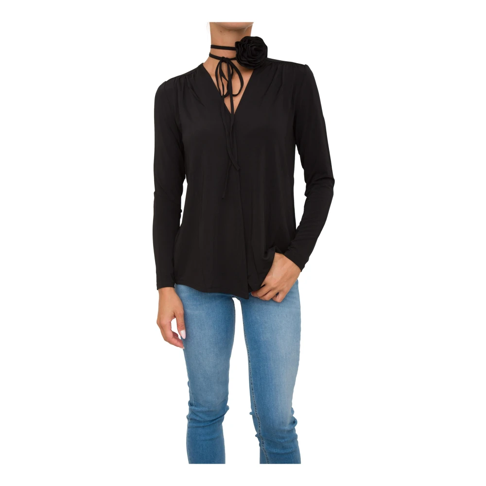 Marella Stijlvol Zwart Body Top Black Dames