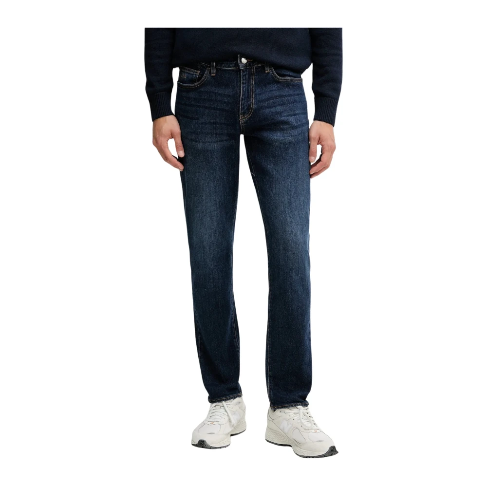 Armani Exchange Homme Bleu Jeans, Taille: W32 Slim Jeans