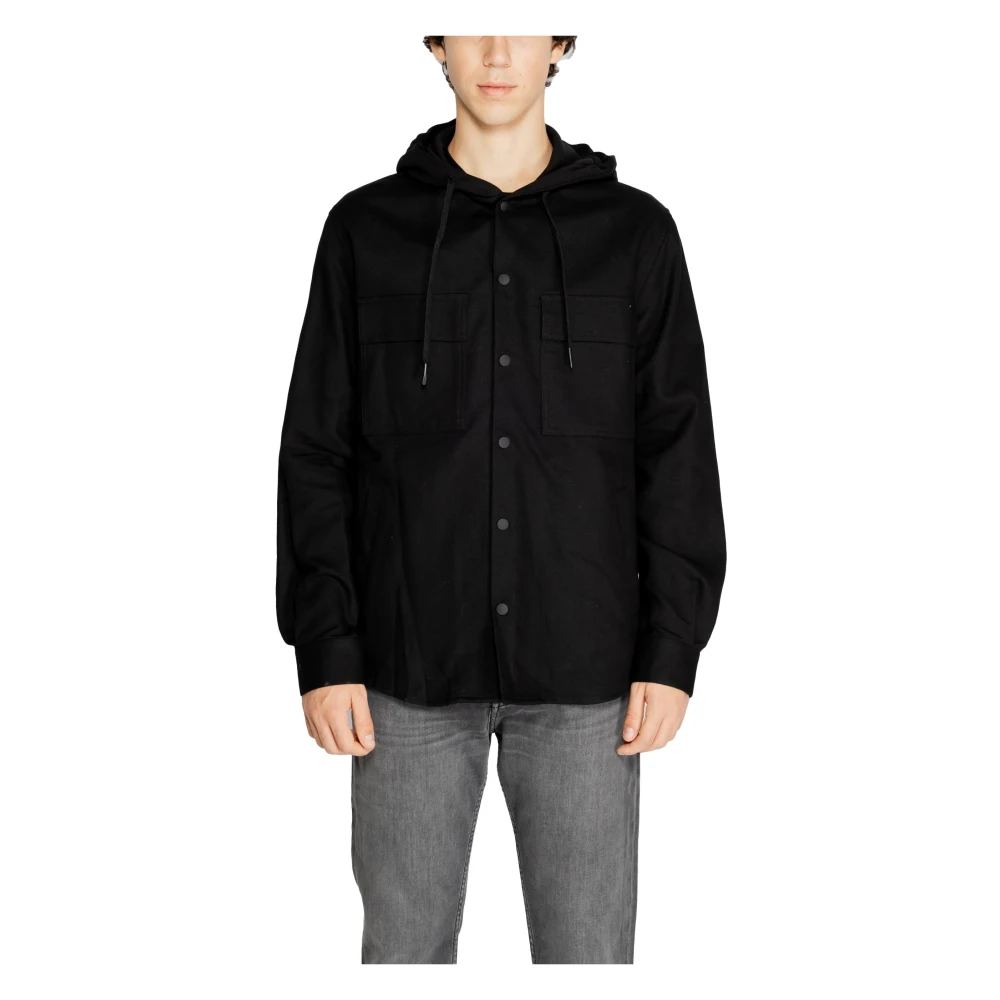 Antony Morato Zwarte Hoodie van Katoen Black Heren