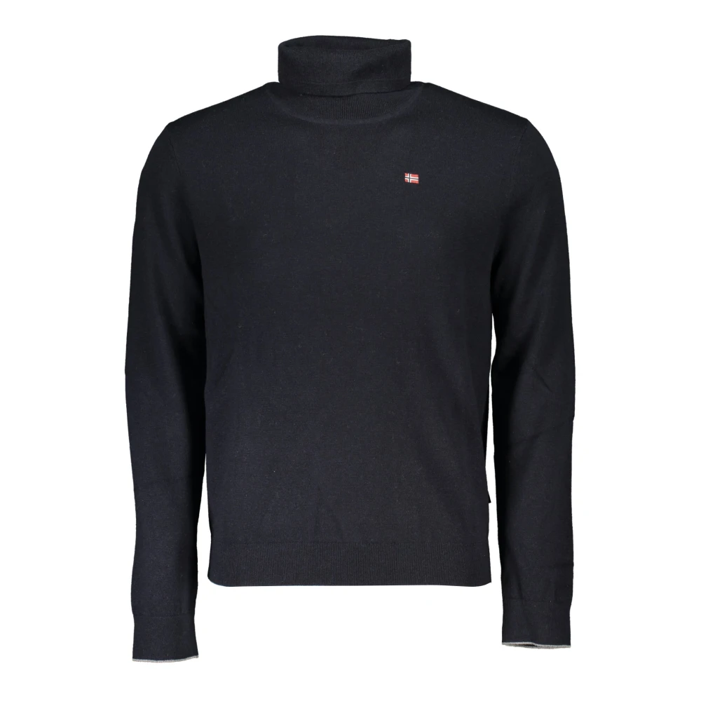Napapijri Men's Black Turtlenecks, 2XL, Clothing