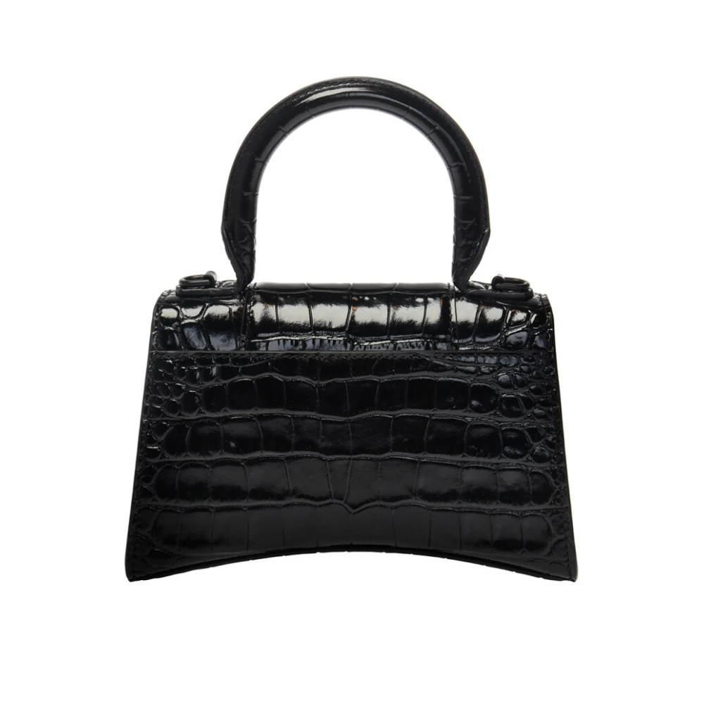 Balenciaga Hourglass XS Handtas Black Dames