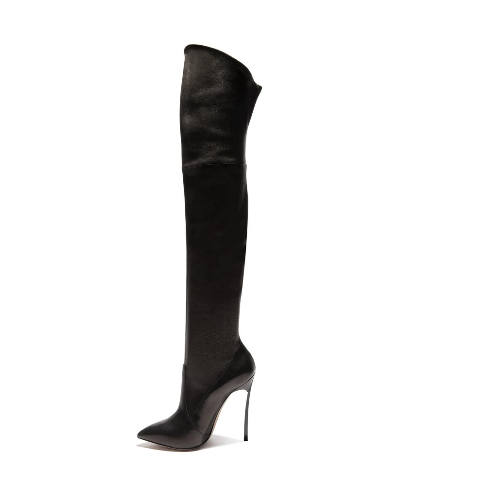 Casadei Blade High Boots Black Dames