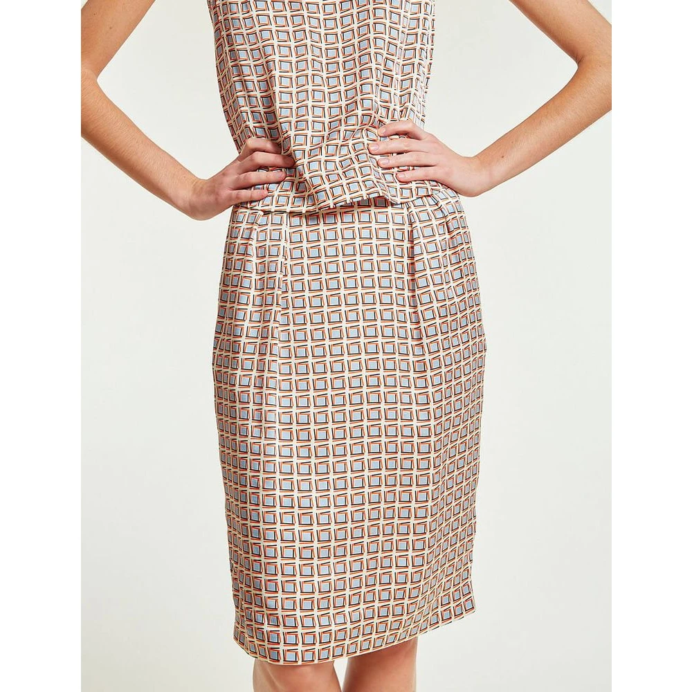 Ines De La Fressange Paris Celeste Brest print rok Multicolor Dames