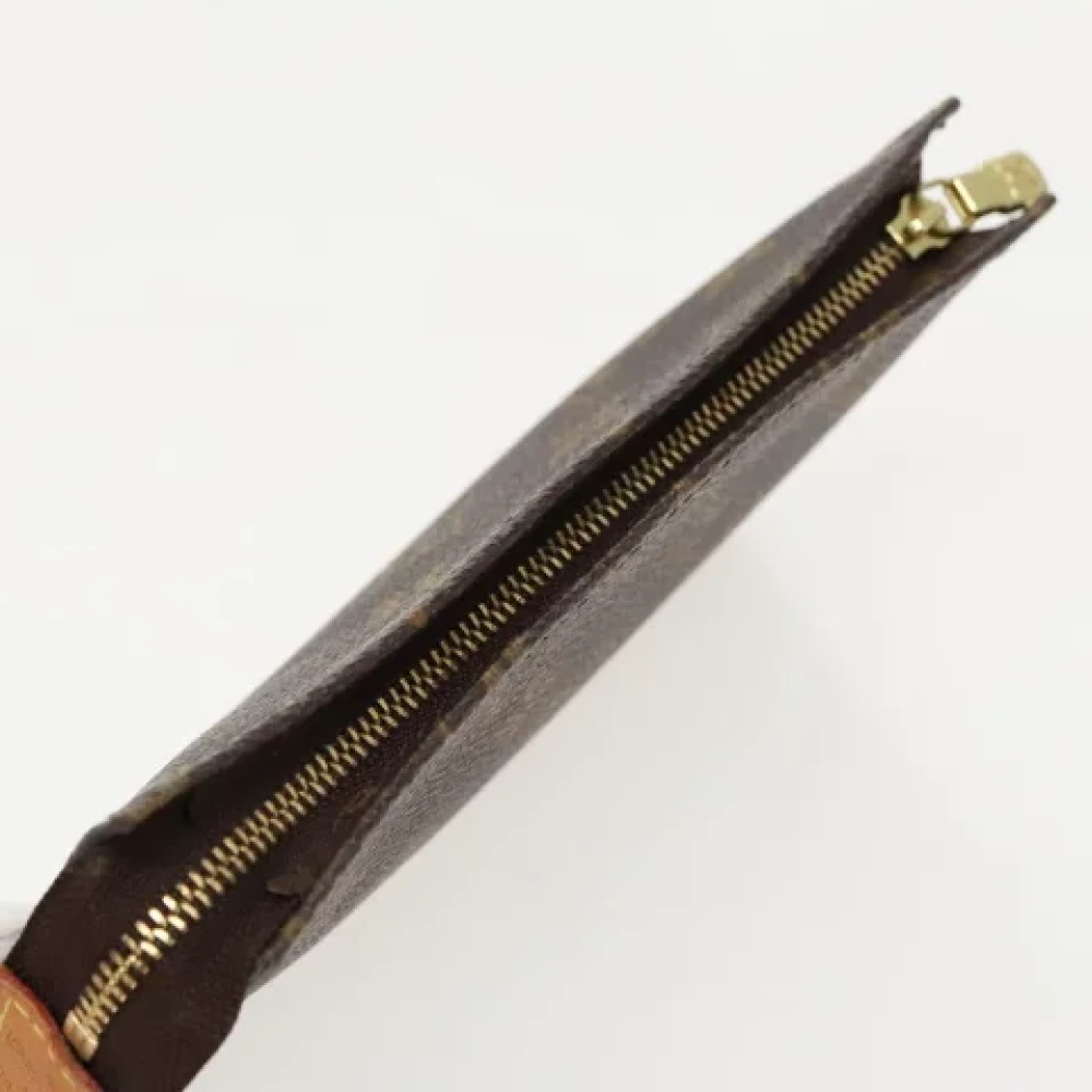 Louis Vuitton Vintage Pre-owned Canvas pouches Brown Dames