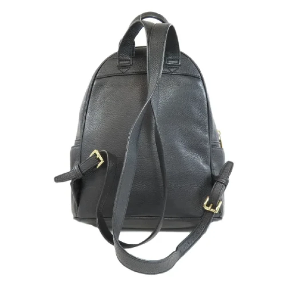 Michael Kors Pre-owned Leather backpacks Black Dames