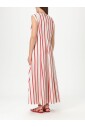 robe-midi-sans-manches-rouge