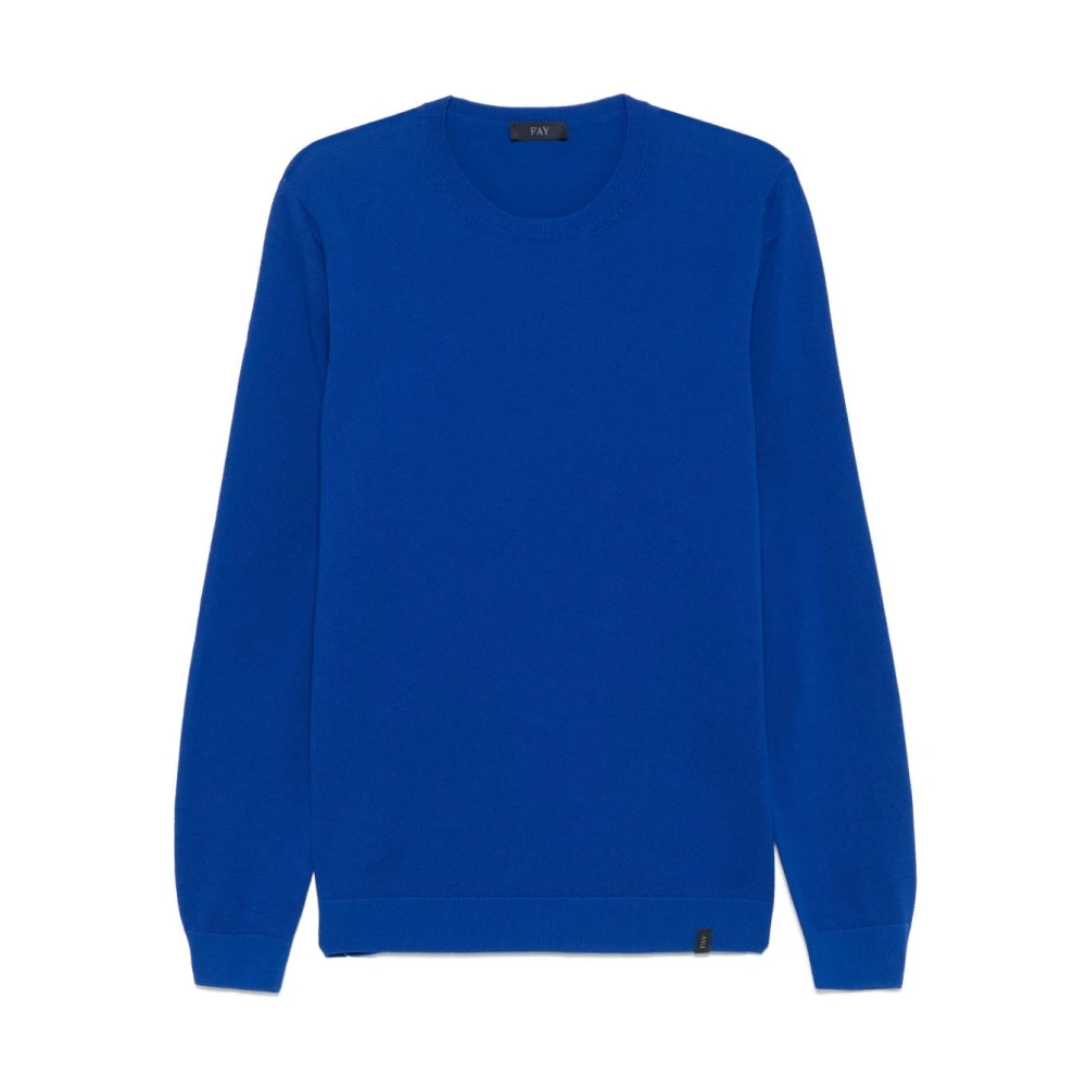 Knitwear > Round-neck Knitwear - - Fay - Modalova