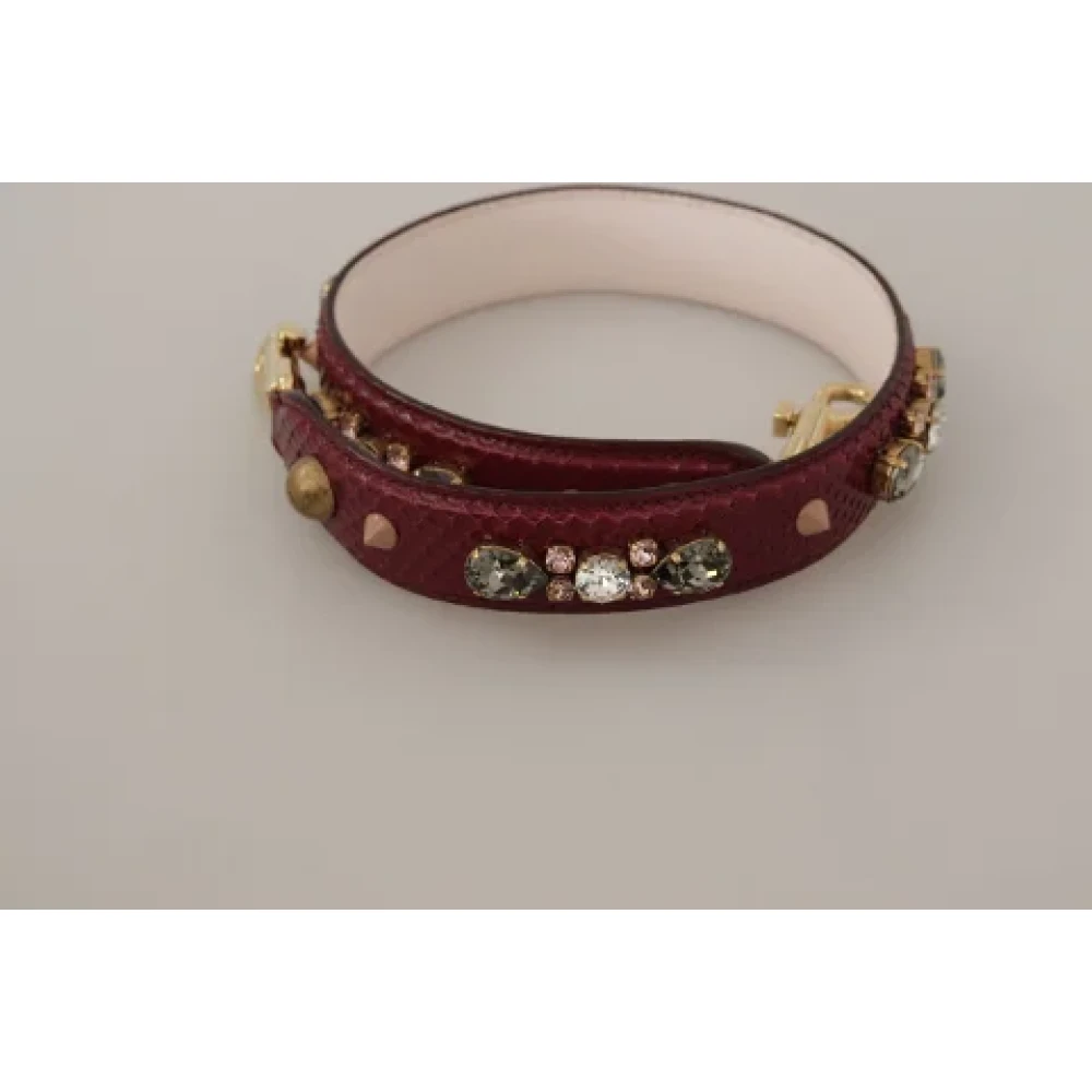 Dolce & Gabbana Pre-owned Leather home-office Multicolor Dames
