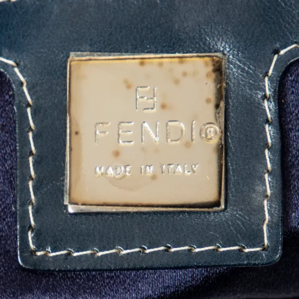 Fendi Vintage Pre-owned Canvas fendi-bags Beige Dames