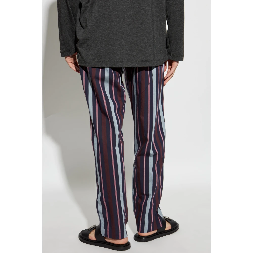 Hanro Pyjamabroek Multicolor Heren