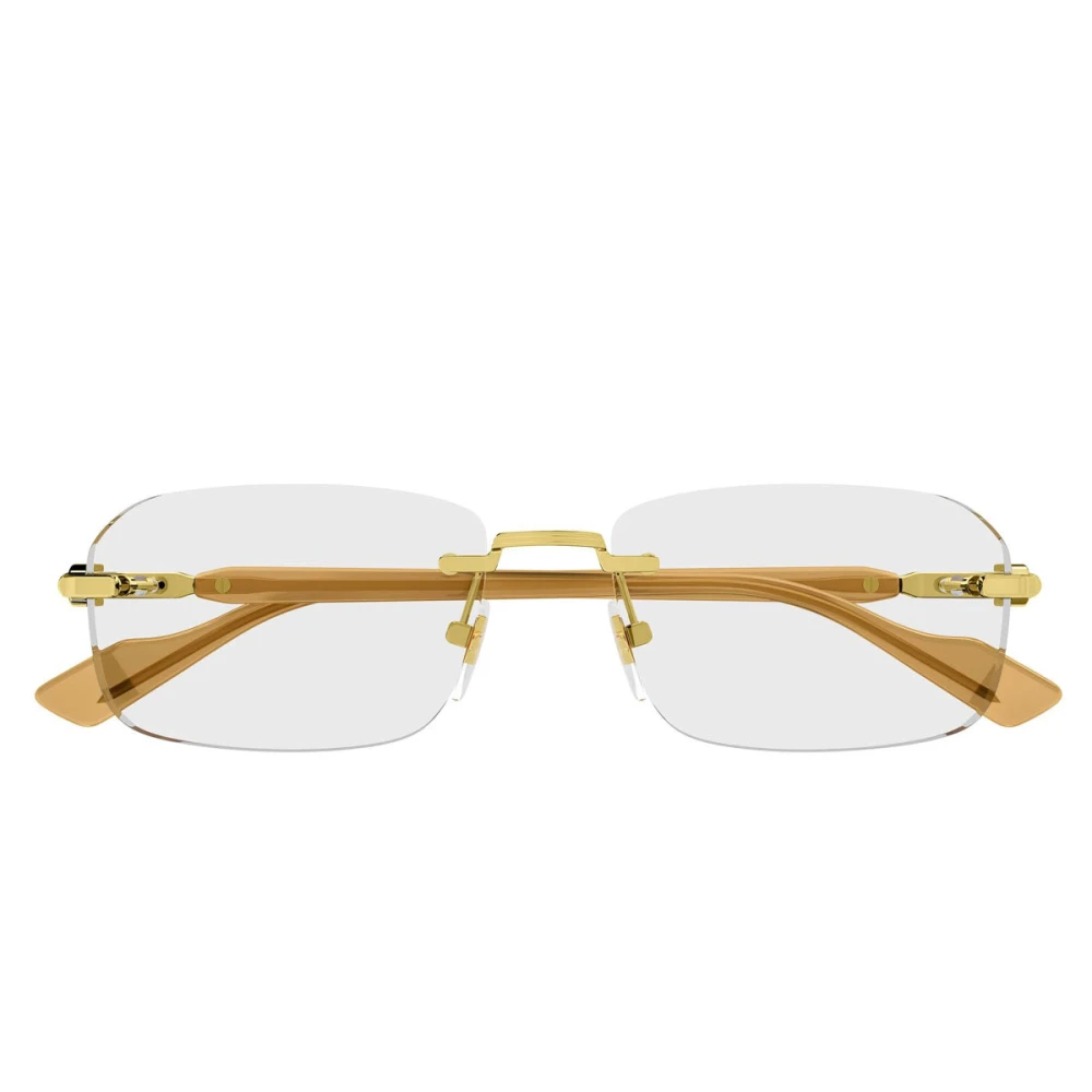 Gucci Unisex Yellow Glasses, 56 Mm, Rectangle Optical Frame