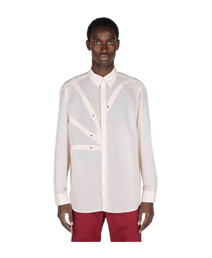 technische-poplin-shirt-met-ritssluiting