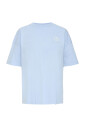 blauwe-grafische-tee-top-della-robbia