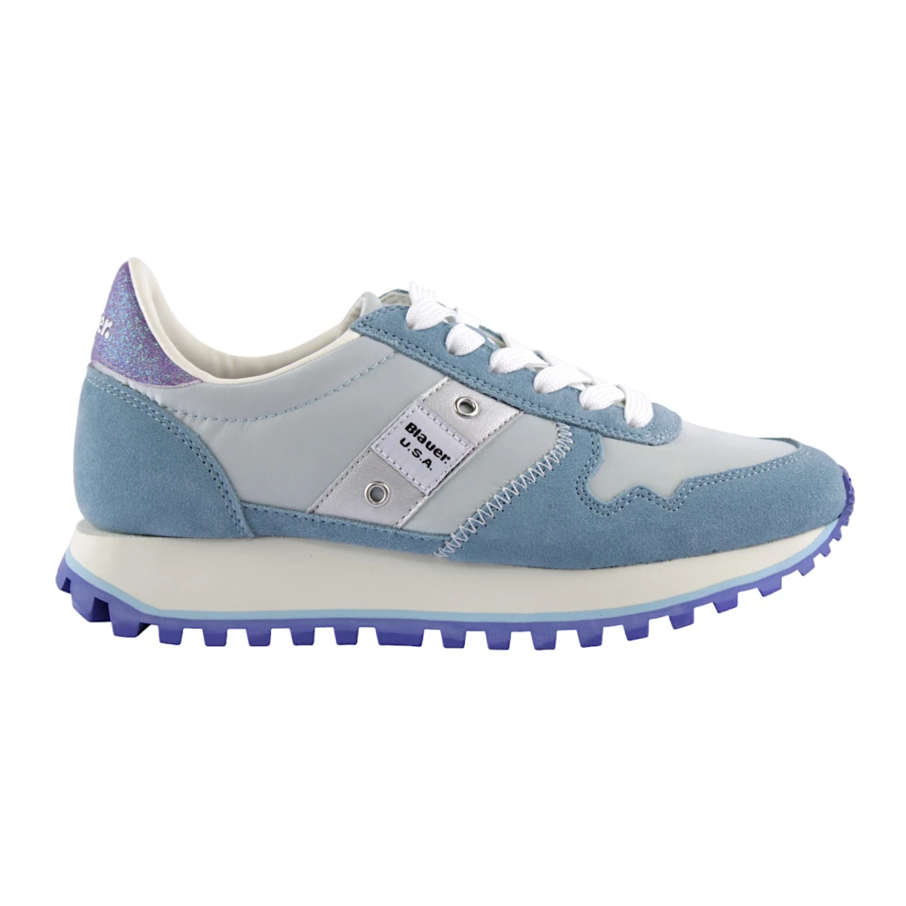 Blauer Sneakers Dames Schoenen Blauw