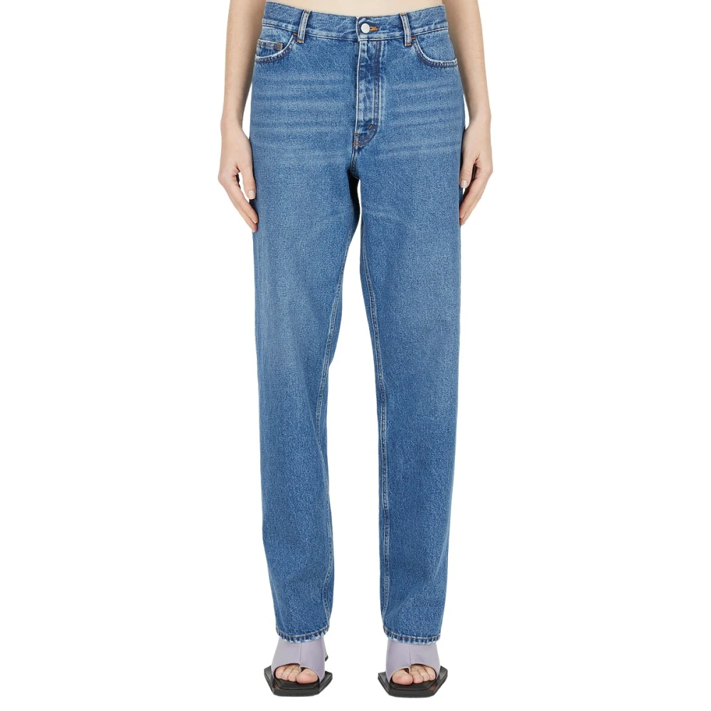 Meryll Rogge Women's Blue Boys Jeans - Straight Fit Jeans - W26 - Jeans