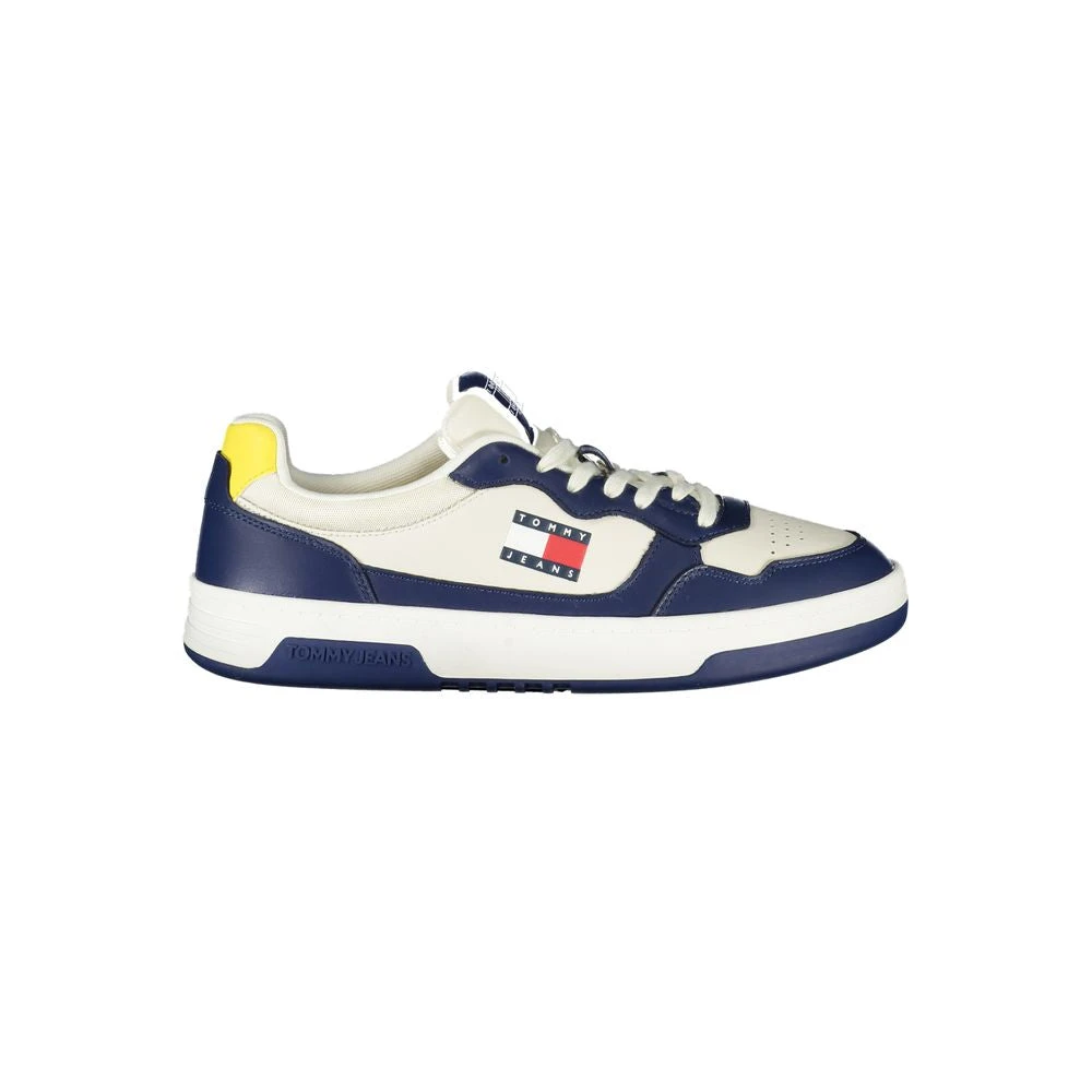 Tommy Hilfiger Men's Blue Sneakers,, Polyethylene Sneaker Size 6 Uk