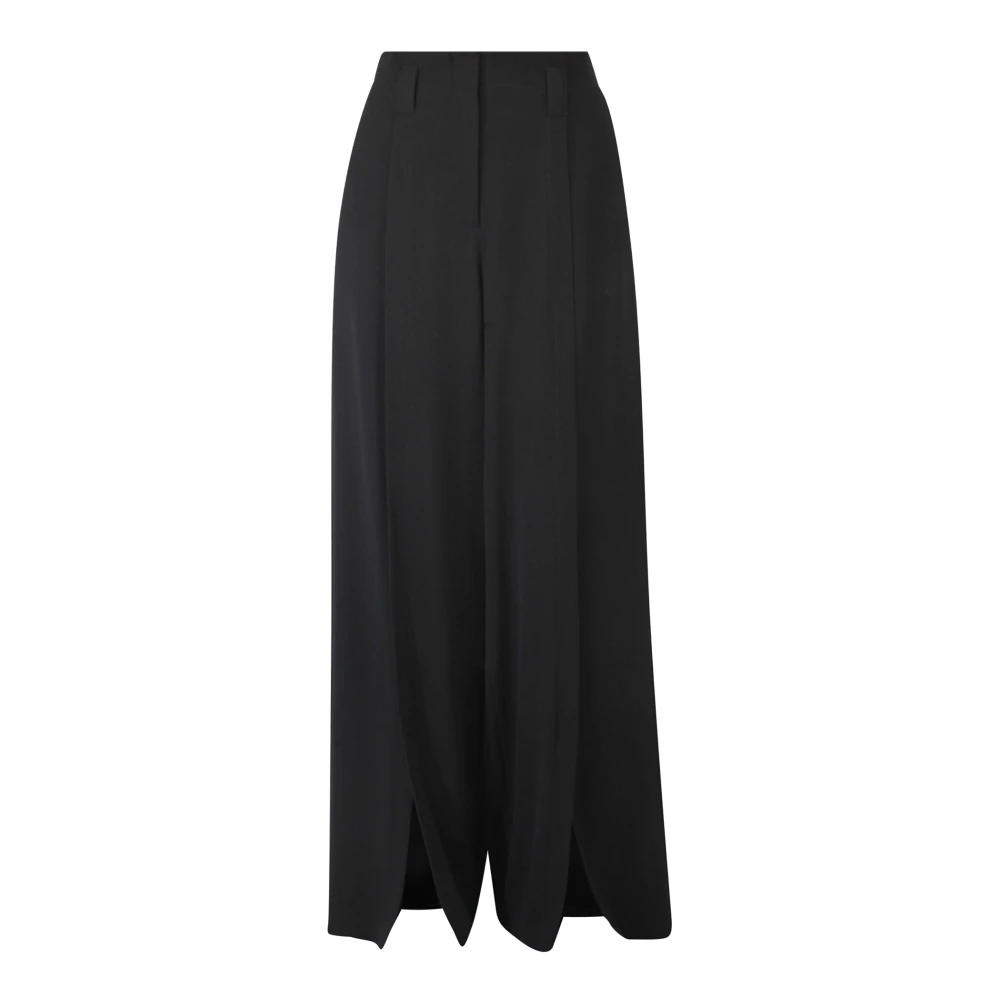 Semicouture Casual Blauwe Broek Black Dames
