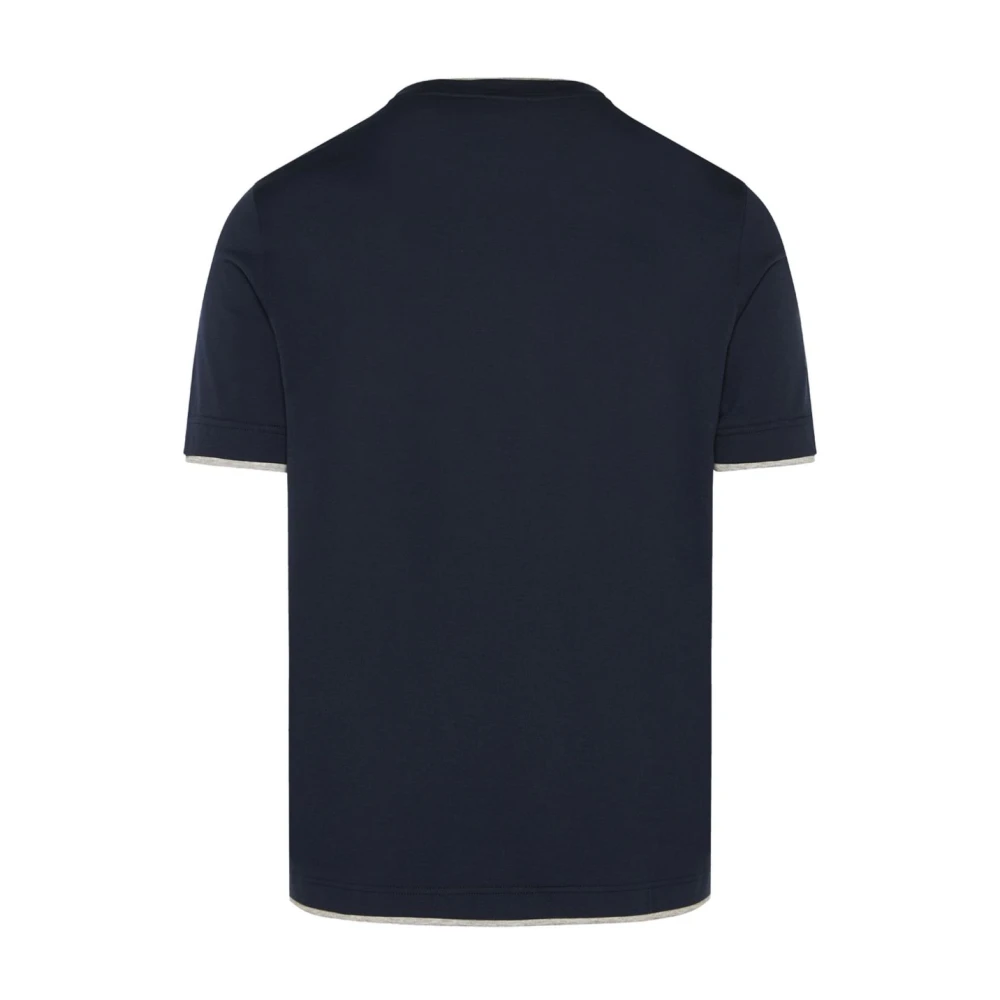 Barba Blauwe T-shirts en Polos Blue Heren