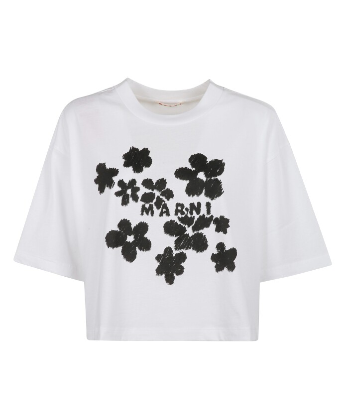 floral-logo-round-neck-t-shirt