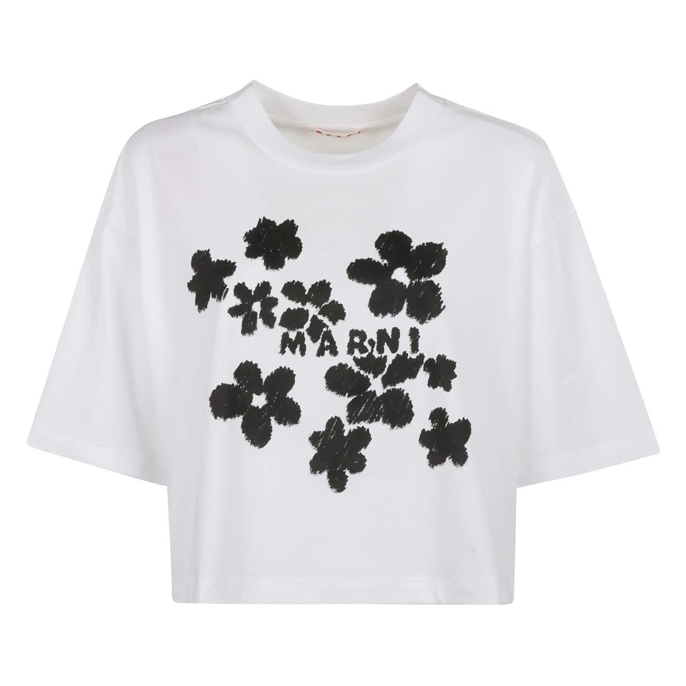 Marni - Tops > T-Shirts - White - Marni - Modalova