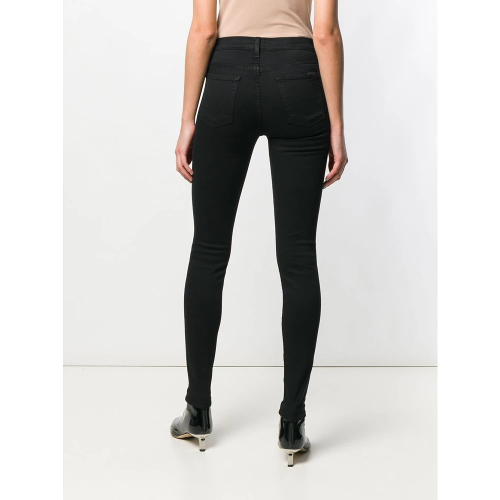 7 For All Mankind Skinny jeans dames Black Dames
