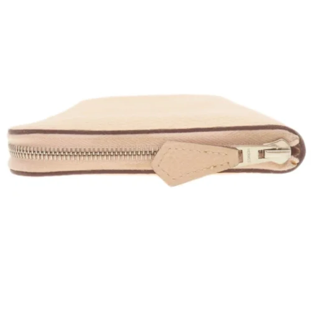 Hermès Vintage Pre-owned Leather wallets Pink Dames