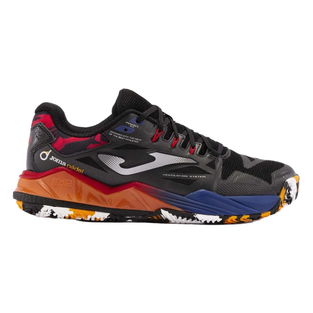 Joma Spin Padel Skor Multicolor, Herr