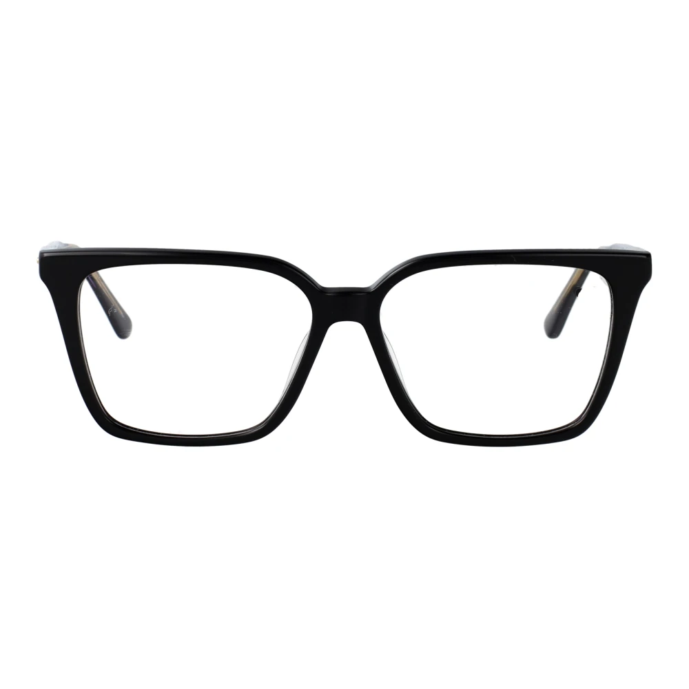 Calvin Klein Women's Black Glasses, 55 Mm, Rectangle Optical Frame