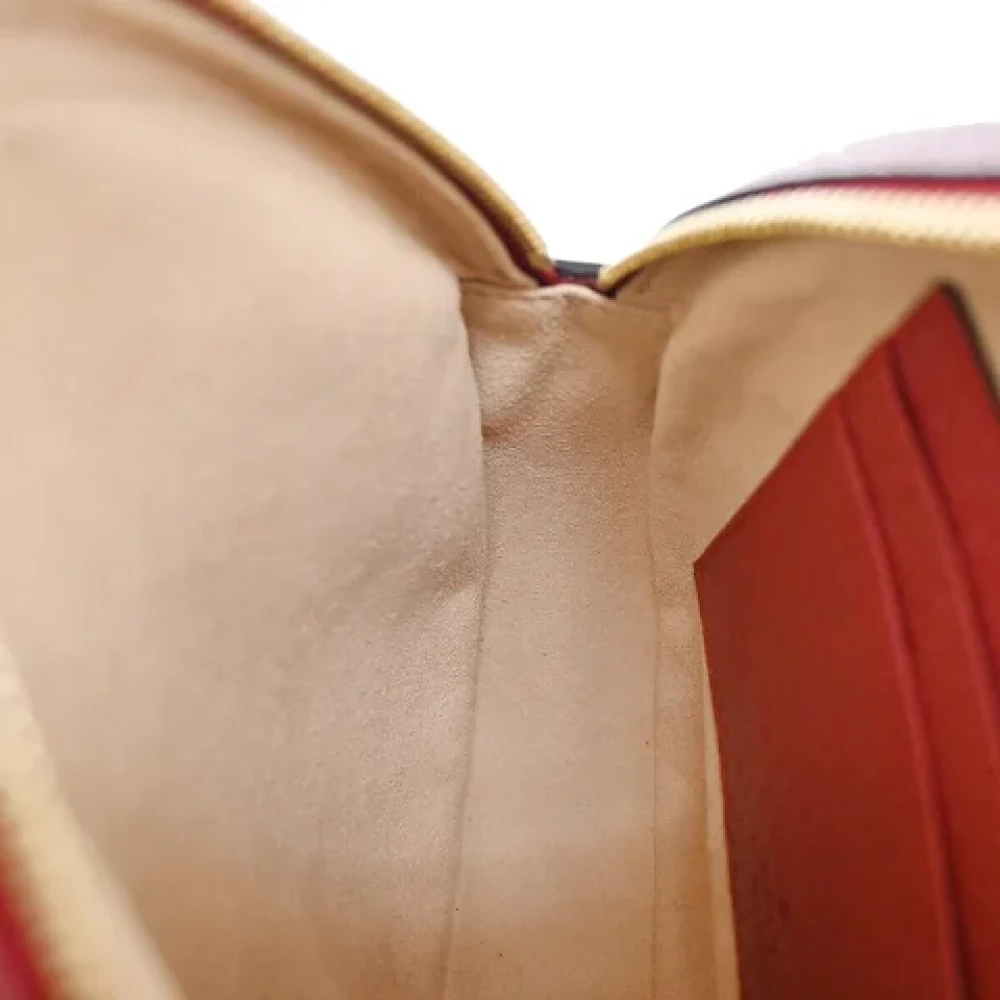 Gucci Vintage Pre-owned Metal backpacks Red Dames