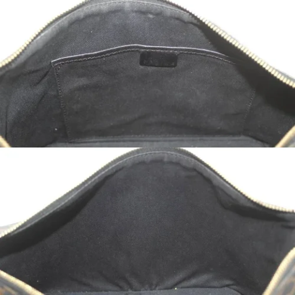 Celine Vintage Pre-owned Leather shoulder-bags Black Dames