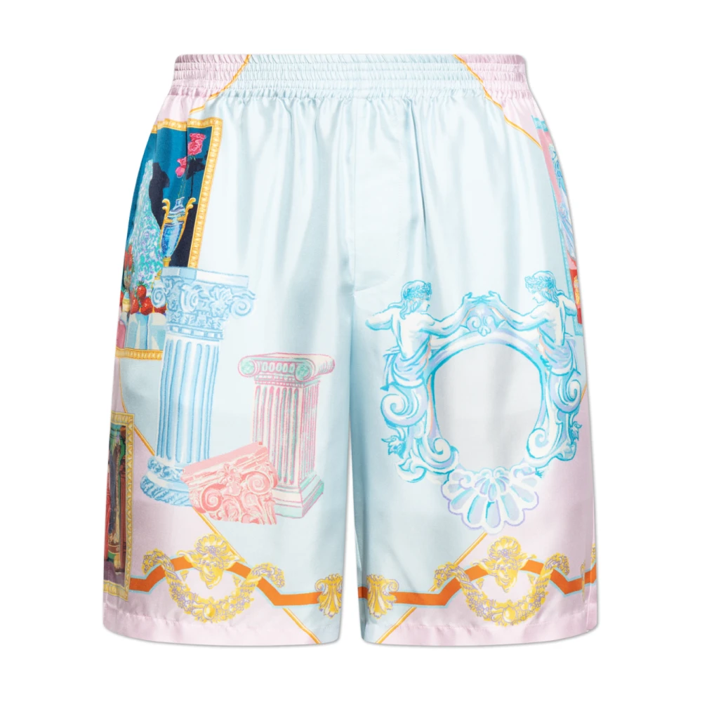 Versace Zijden shorts Multicolor Heren