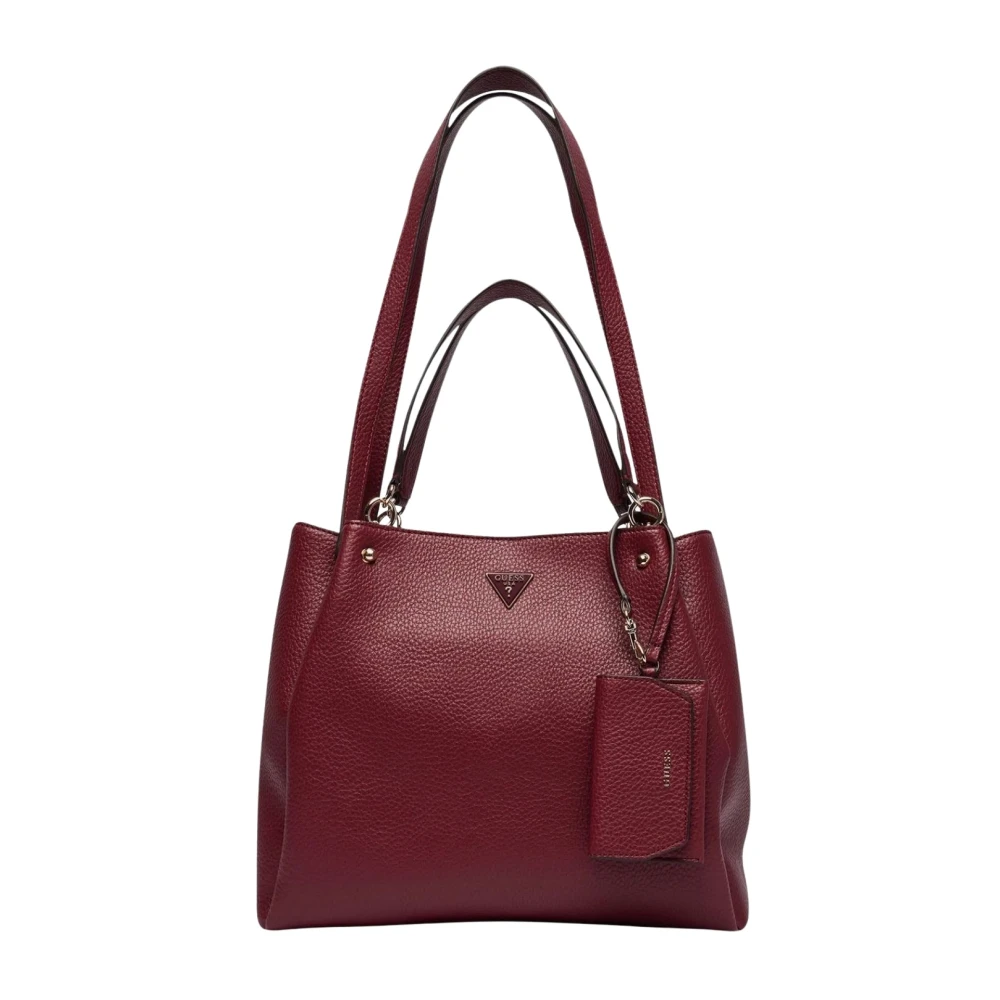 Guess Donna Rosso Donne, Borsa A Mano, Borsa Tote Lorella Girlfriend, - Immagine 2