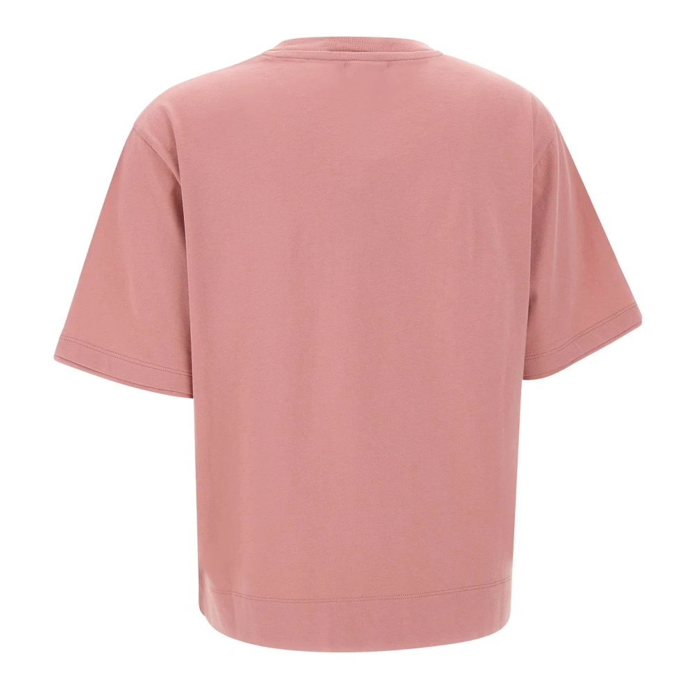 Woolrich Grafische Tee Roze T-shirt Pink Dames