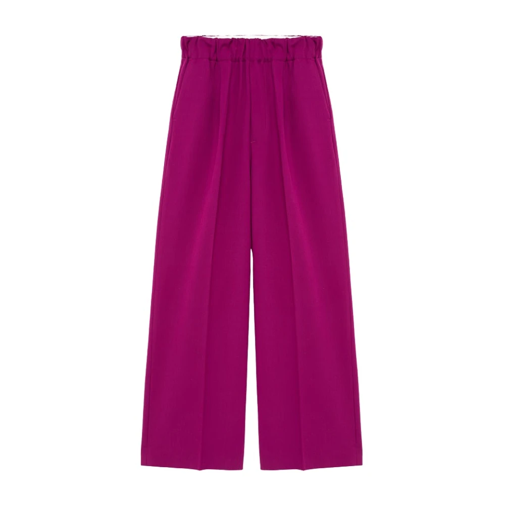 Nine In The Morning Wide Trousers Pink Dames