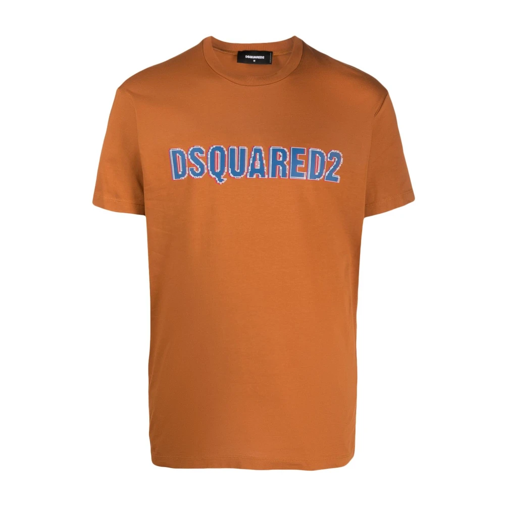 Dsquared2 Casual Upgrade T-Shirt voor Heren Orange Heren