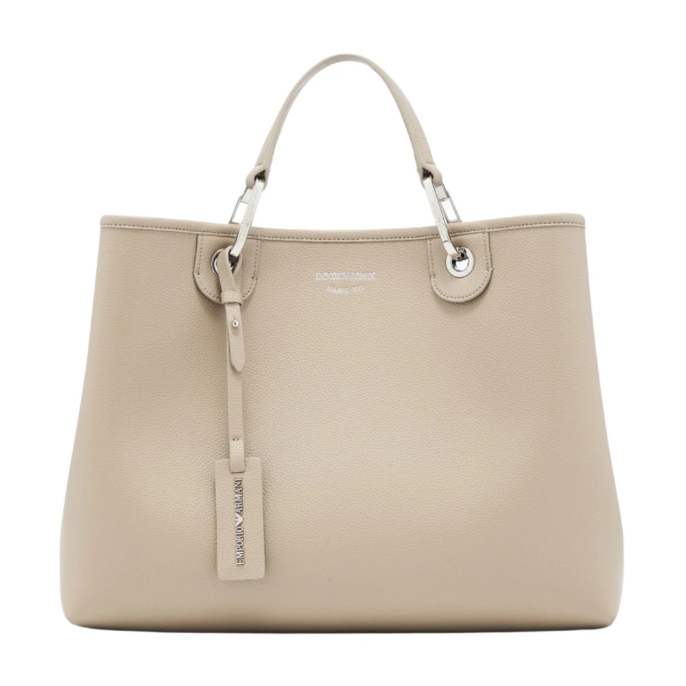 Emporio Armani Women's Beige Shopping Bags, One Size, Shoulder Bag