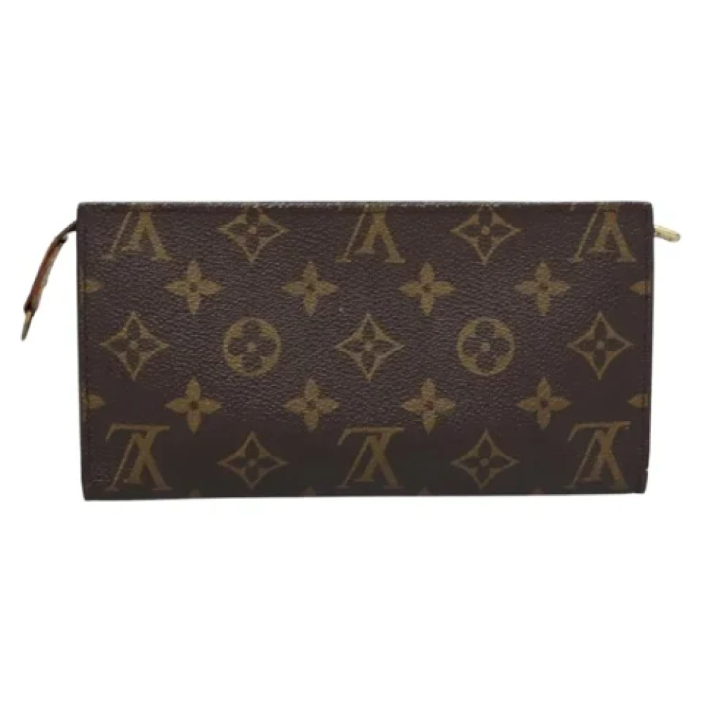 Louis Vuitton Vintage Pre-owned Canvas pouches Brown Dames