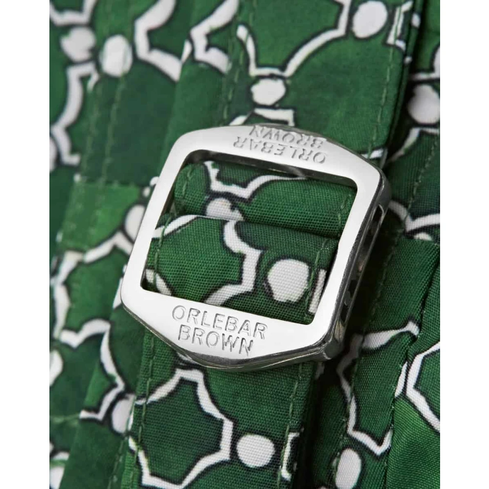 Orlebar Brown Kustgroene Geo Tegel Zwemshorts Green Heren
